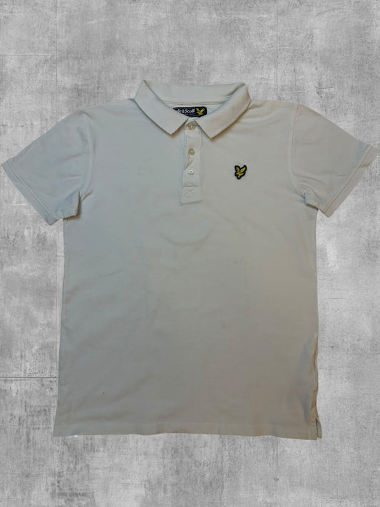 Lyle & Scott Polo Shirt Weiß XXS