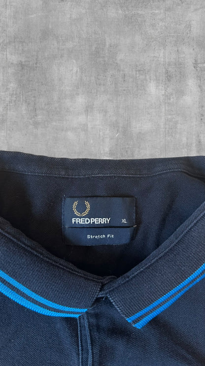 Fred Perry Polo Shirt Navy Blau XL