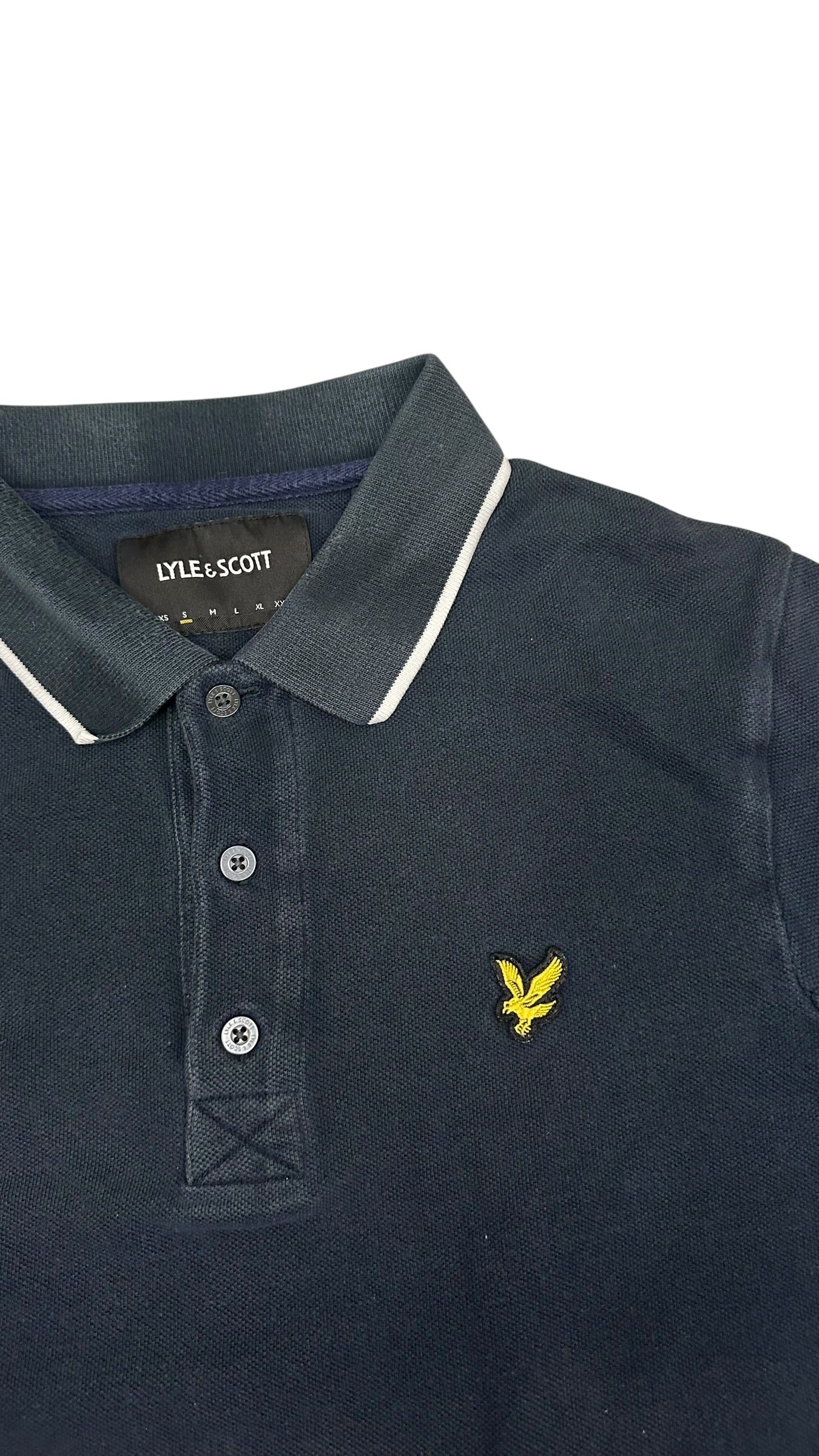 Fred Perry Polo Shirt Schwarzblau S