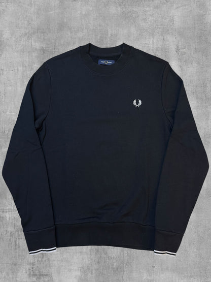 Fred Perry Sweatshirt Schwarz S