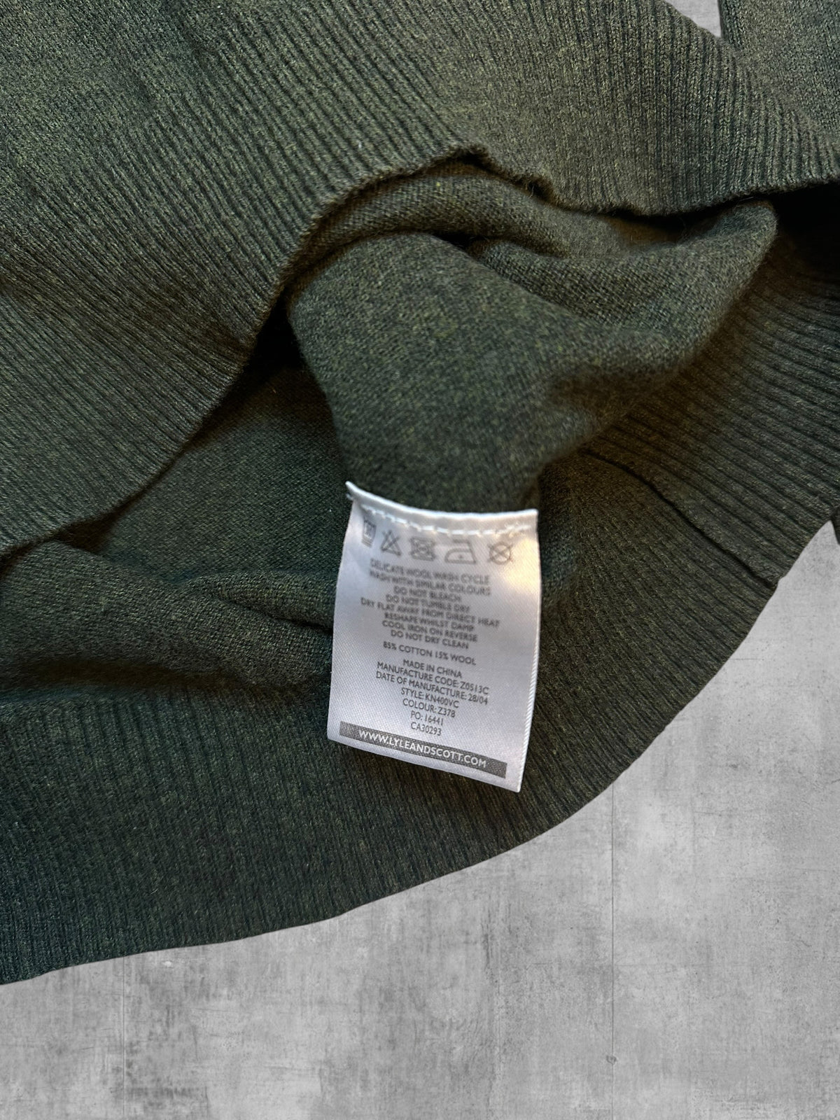 Lyle & Scott Sweatshirt Khaki M