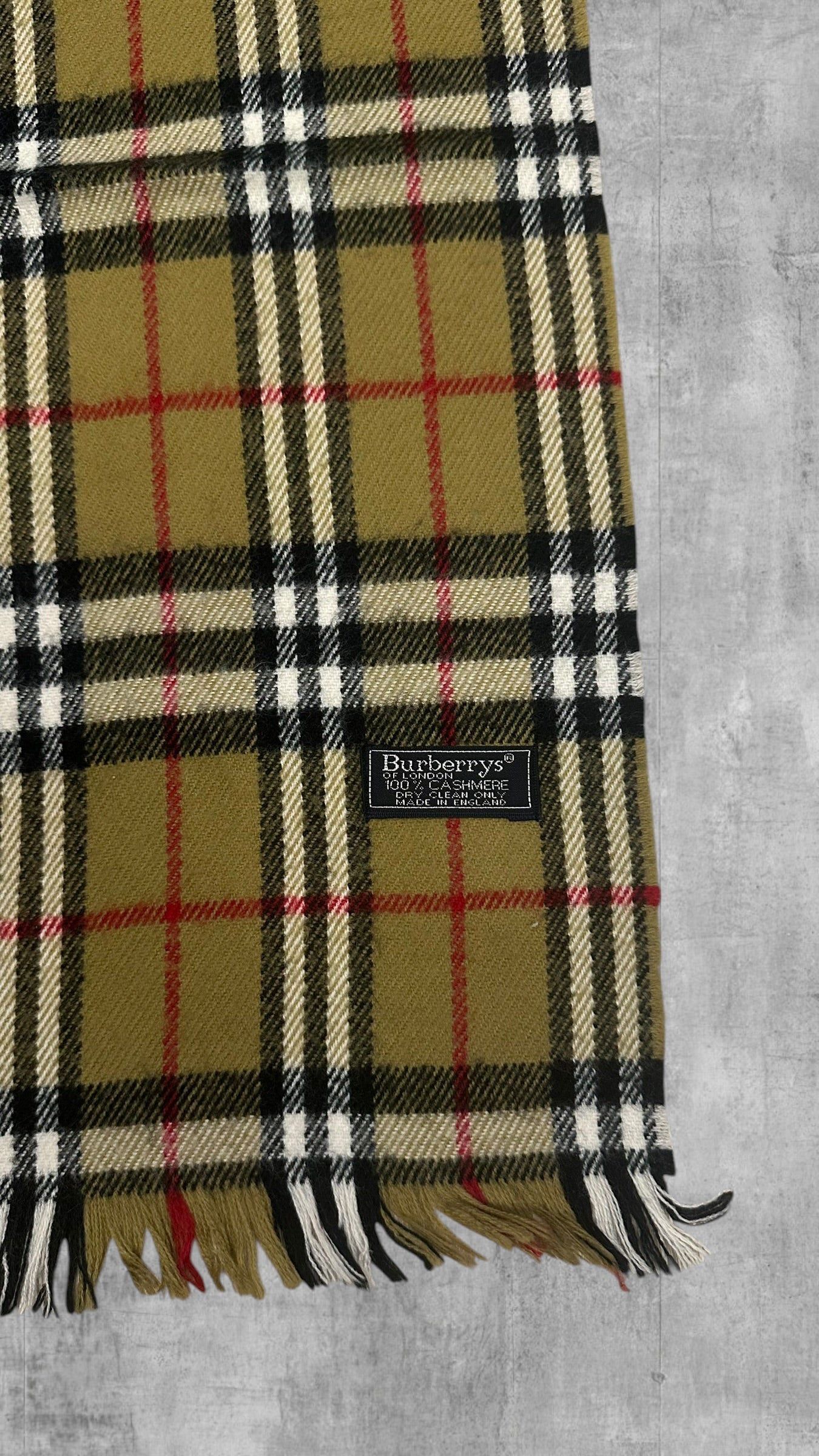 Burberry Schal Khaki