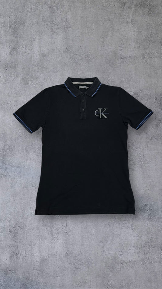 Calvin Klein Polo Shirt Schwarz S