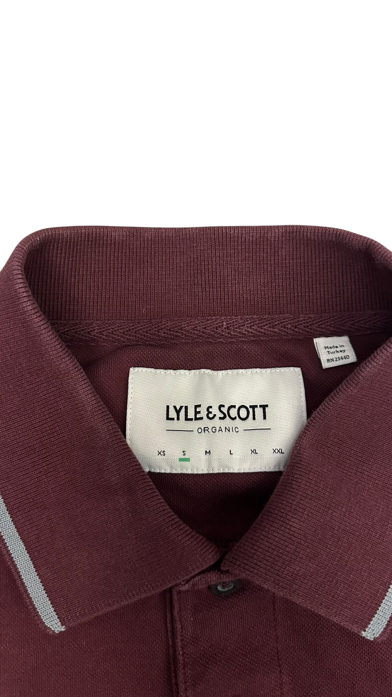 Lyle & Scott Polo Shirt Weinrot S