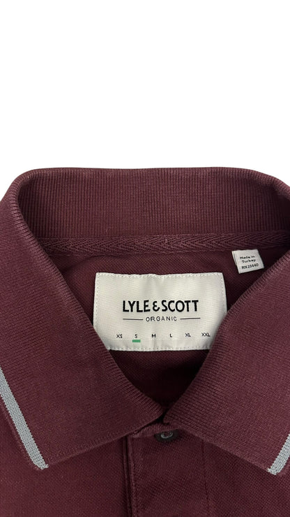 Lyle & Scott Polo Shirt Weinrot S