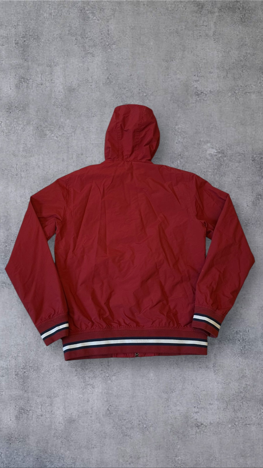 Fred Perry Regenjacke Weinrot Bordeaux S