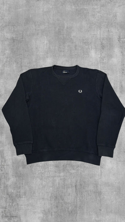 Fred Perry Sweatshirt Navy Blau Schwarz S