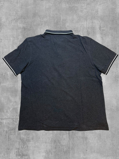 Fred Perry Polo Shirt Grau Schwarz Weiß XXL
