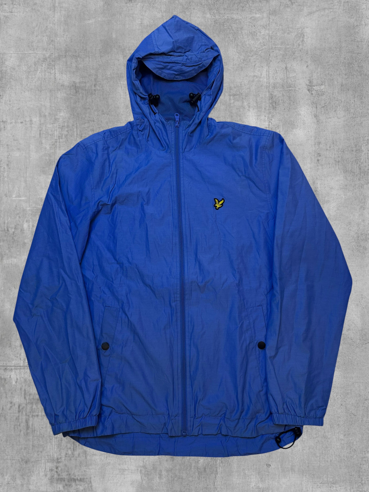 Lyle & Scott Rain Jacket Windbreaker Blue M