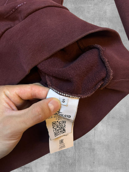Stone Island Sweat-shirt Bordeaux S