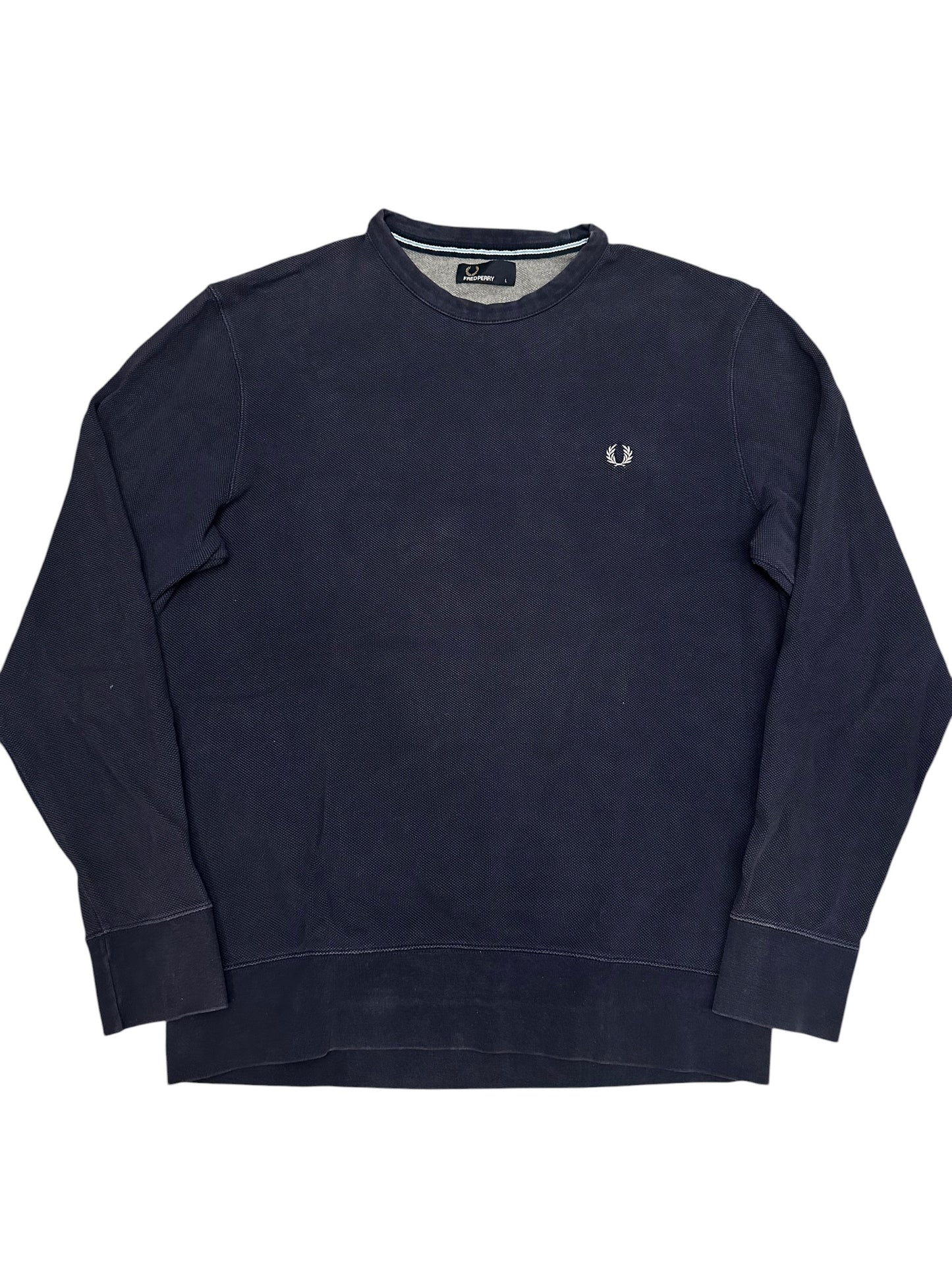 Fred Perry Sweatshirt Navy Blau L