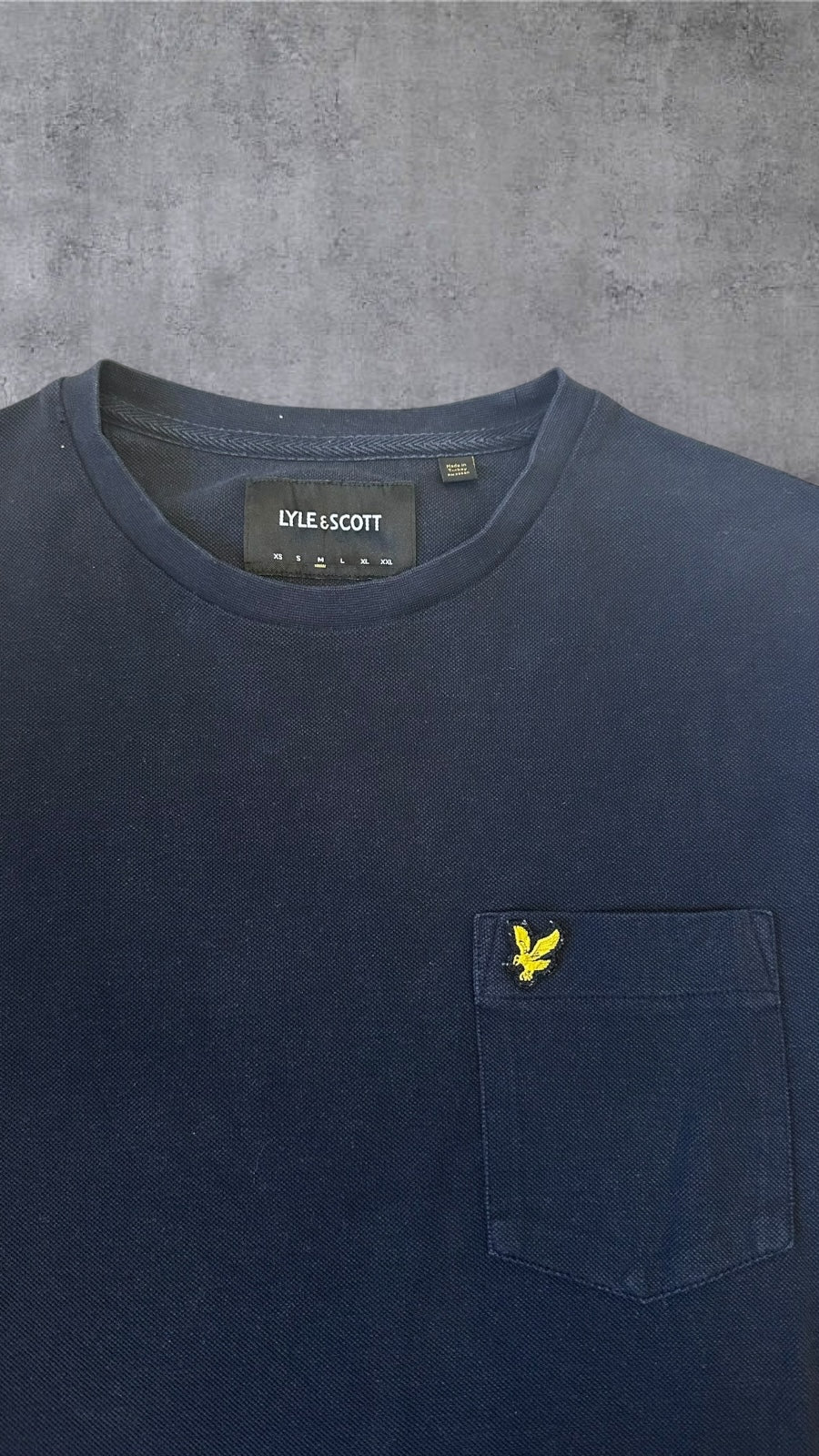 Lyle & Scott T shirt Navy Blau M