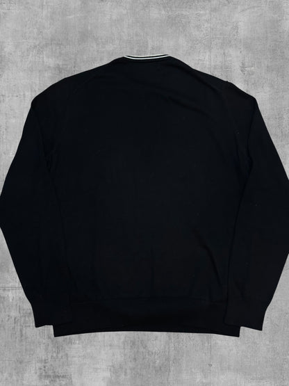 Fred Perry Sweatshirt Schwarz M