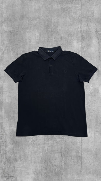 Fred Perry Polo Shirt Navy Blau Schwarz M