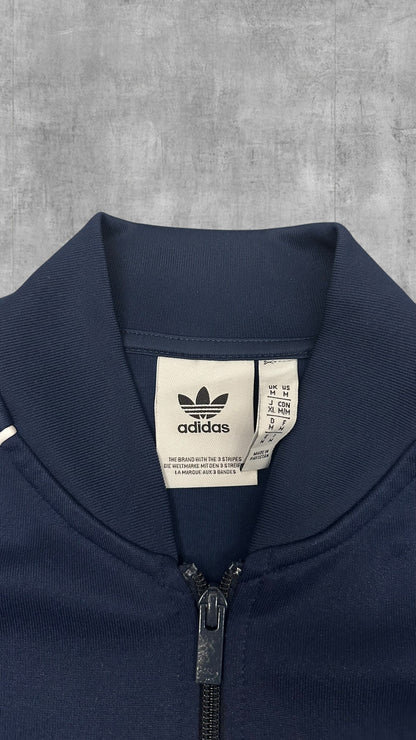 Adidas Firebird Trainingsjacke Navy Blau Weiß M