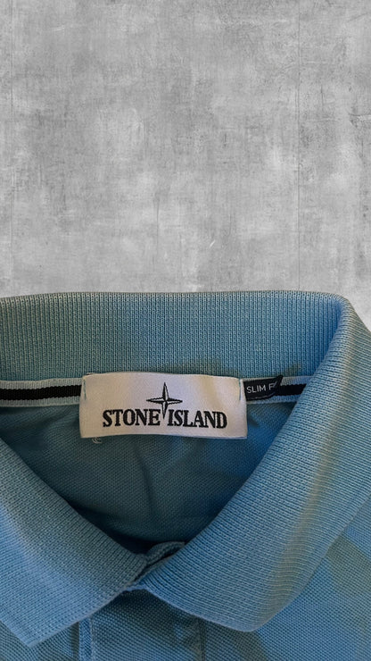 Stone Island Polo Shirt Türkis S
