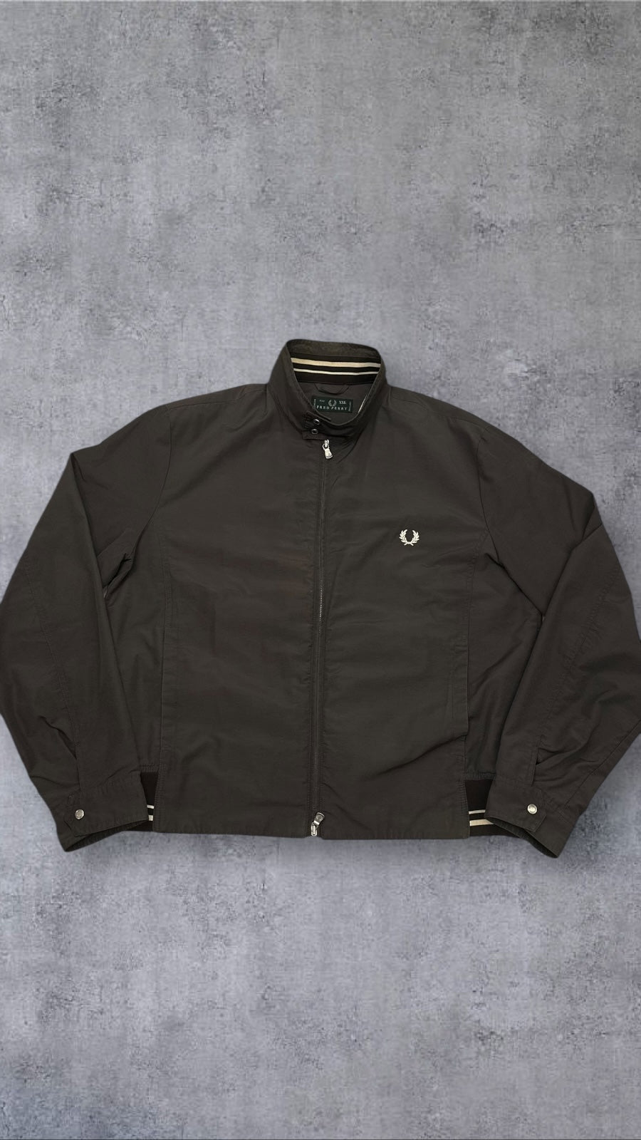 Fred Perry Bomberjacke Grau XL