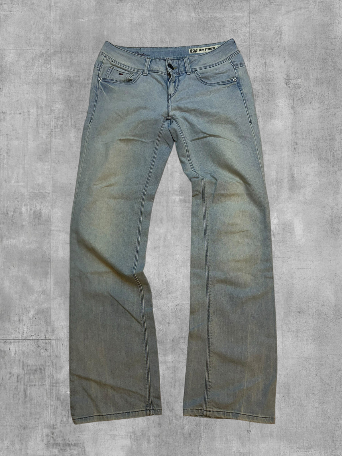 Tommy Hilfiger Jean coupe droite Bleu Clair W26 L30 S