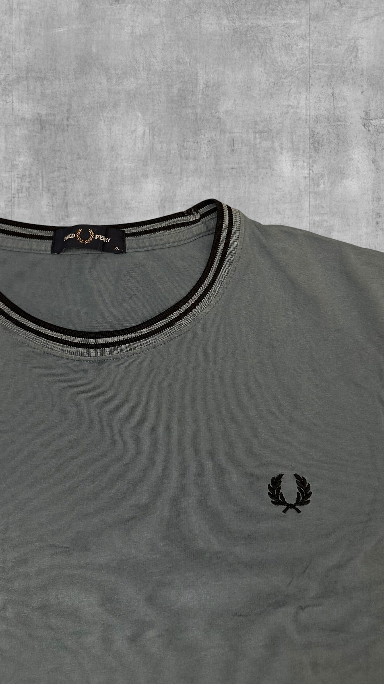 Fred Perry T-shirt Türkis XL