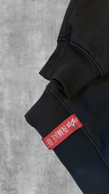 Alpha Industries Sweatshirt Schwarz M