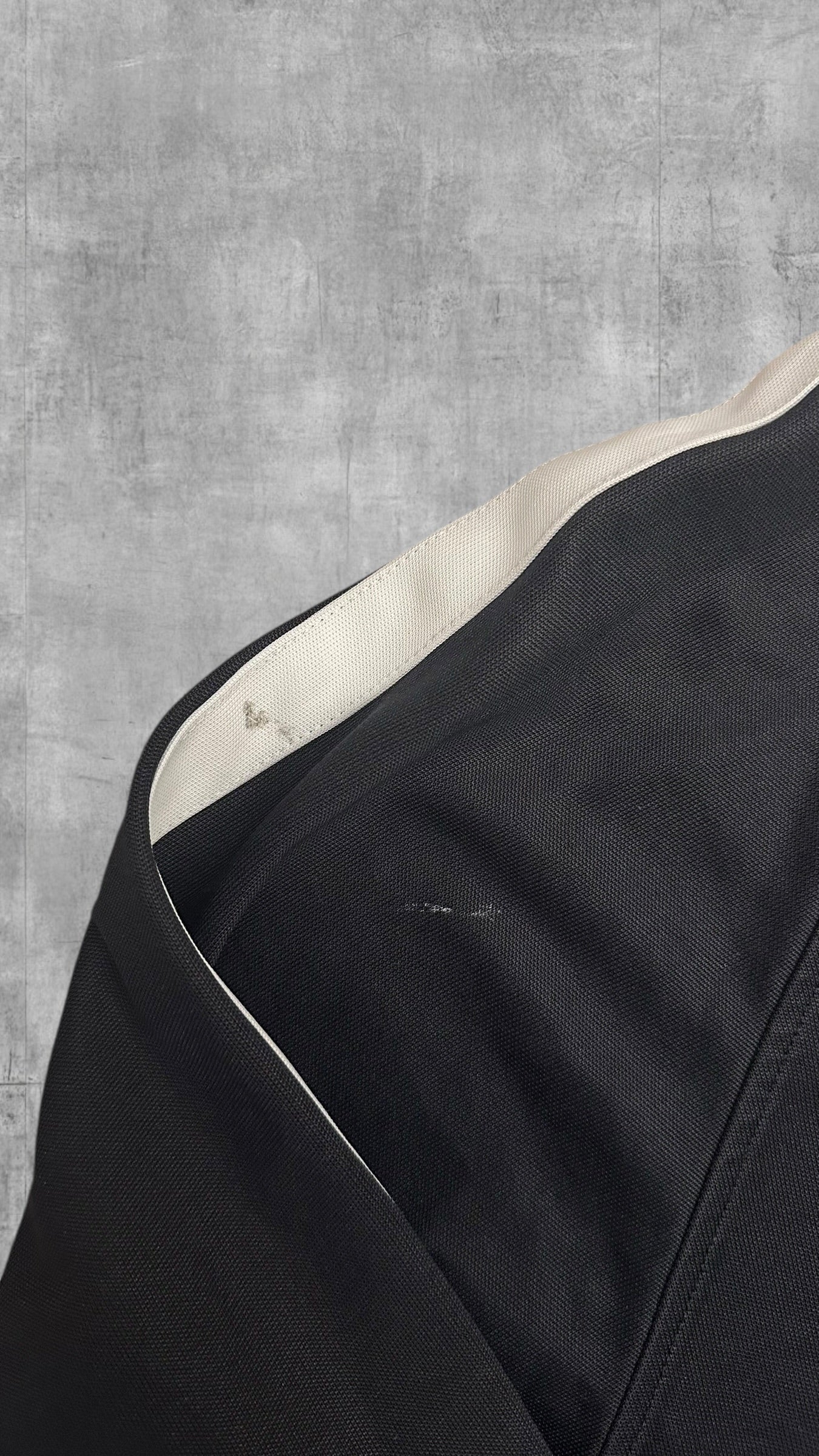 Vintage Fred Perry Trainingsjacke Taped Zip Jacke Schwarz Weiß L