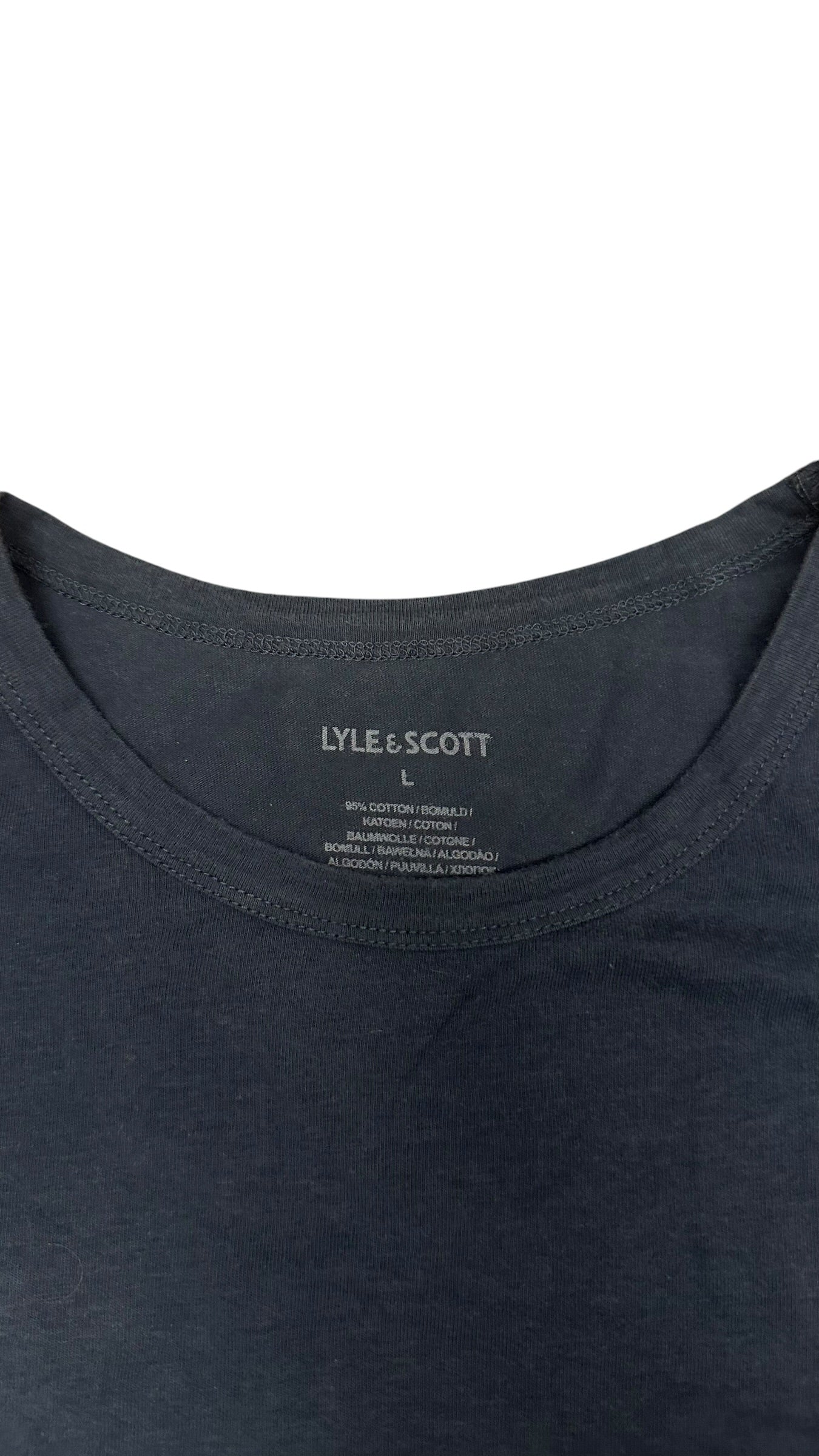 Lyle & Scott T-shirt Navy Blau L