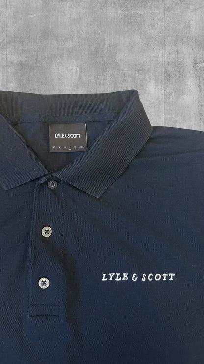 Lyle & Scott Polo Shirt Schwarz L