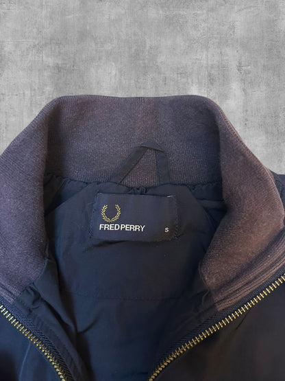 Fred Perry Bomberjacke Navy Blau  S