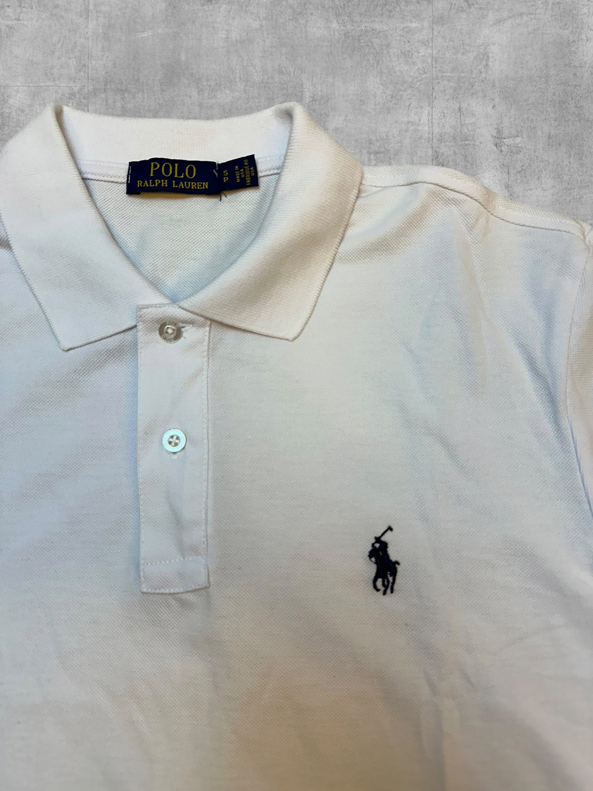 Ralph Lauren Polo Shirt Weiß S