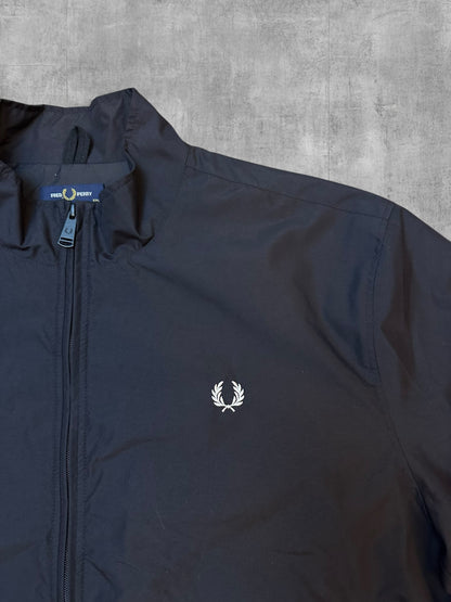 Fred Perry Bomberjacke Regenjacke Schwarz XXL