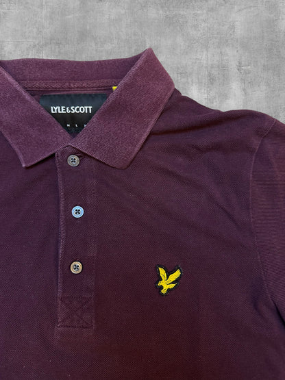 Lyle & Scott Polo Shirt Weinrot S