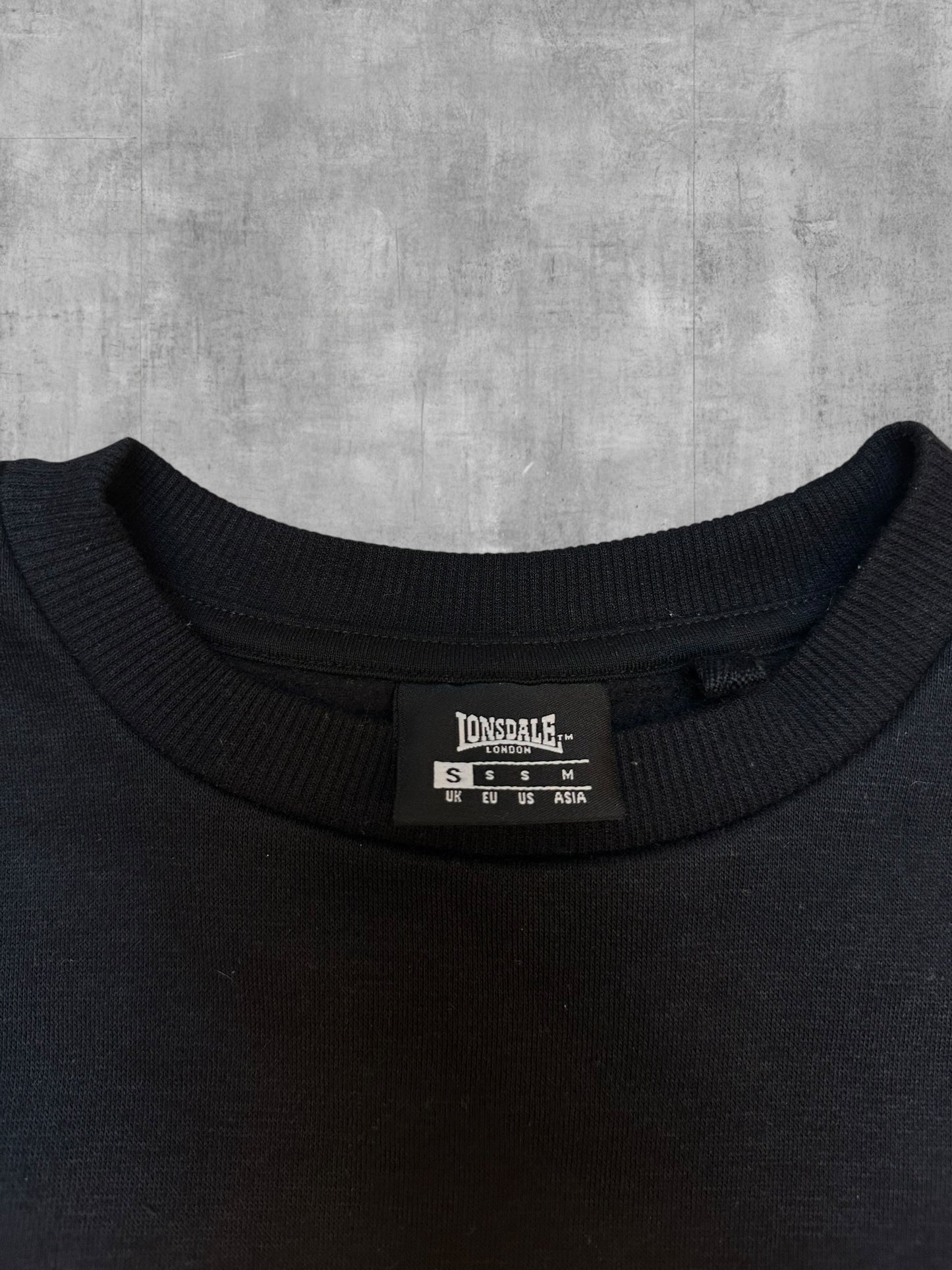 Lonsdale London Sweatshirt Schwarz S