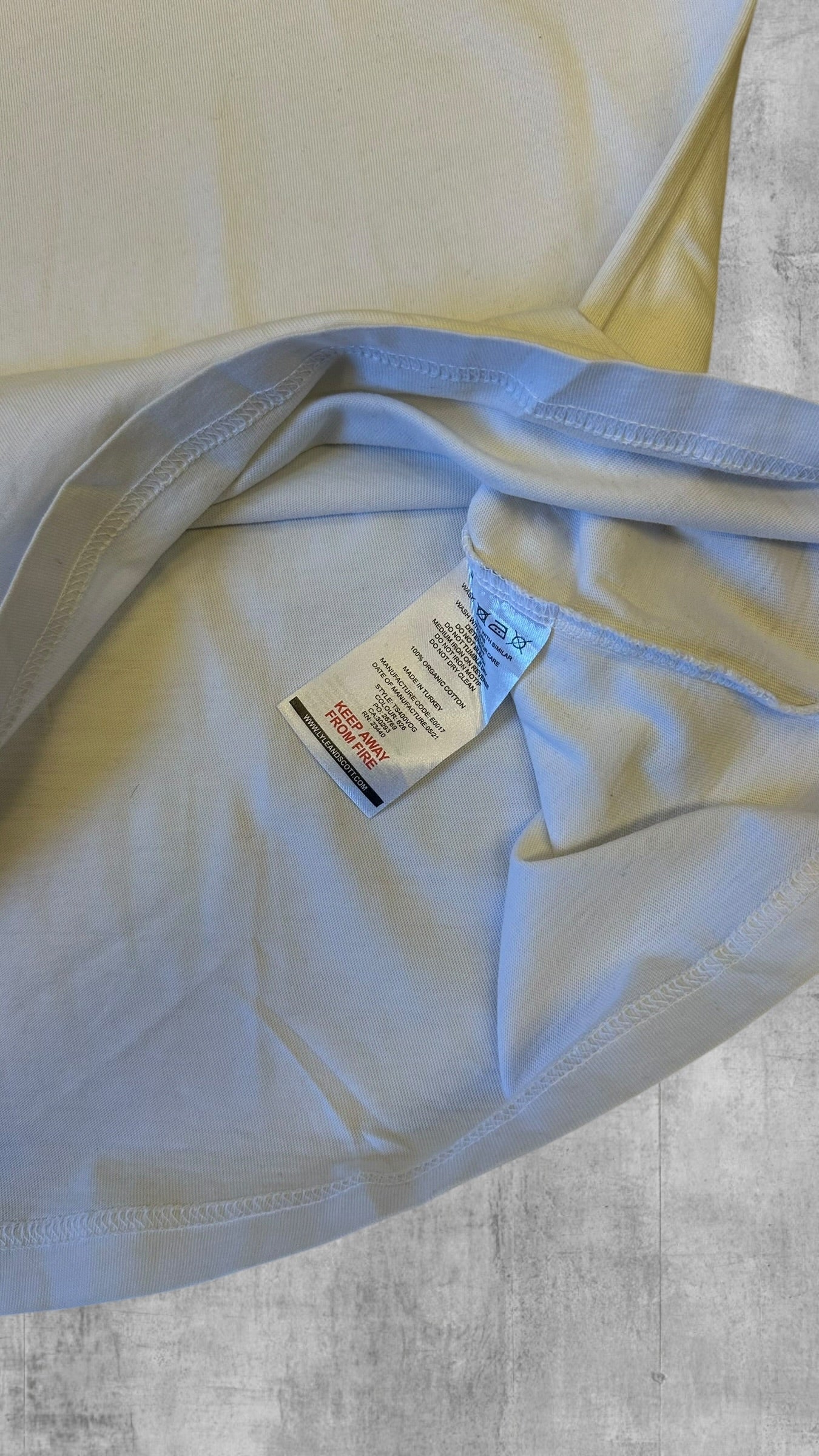 Lyle & Scott T-shirt Weiß M