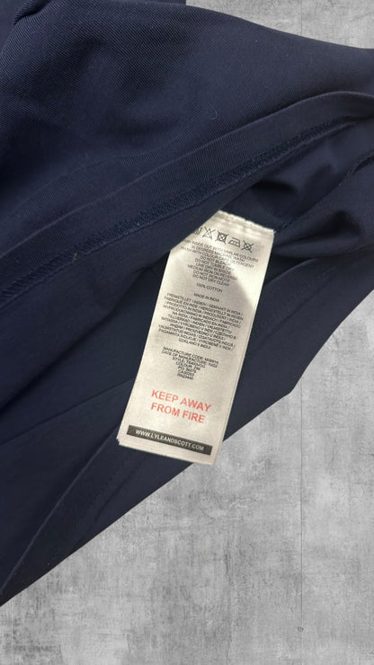 Lyle & Scott T-shirt Navy Blau S