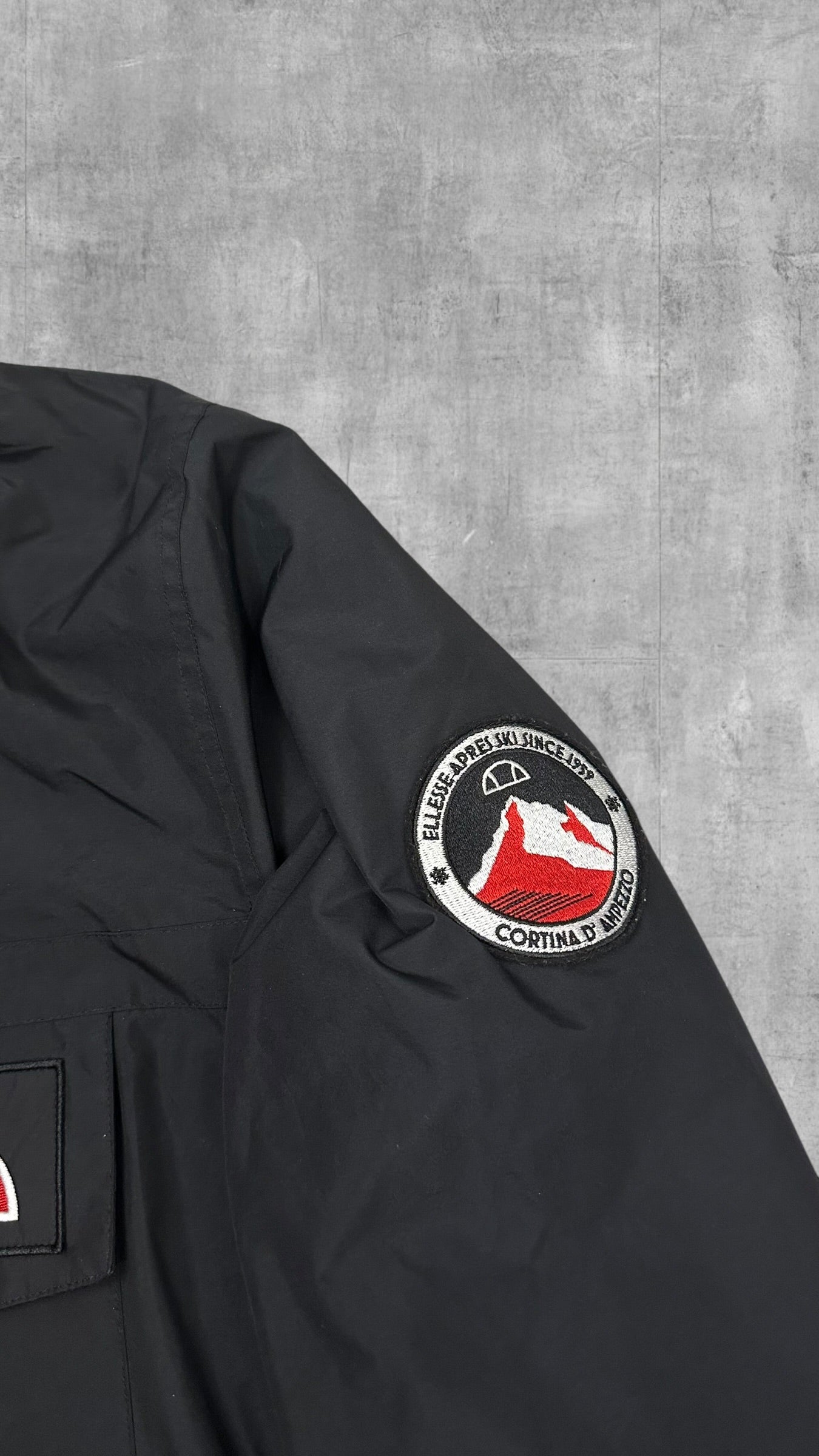 Ellesse Windbreaker Schwarz M