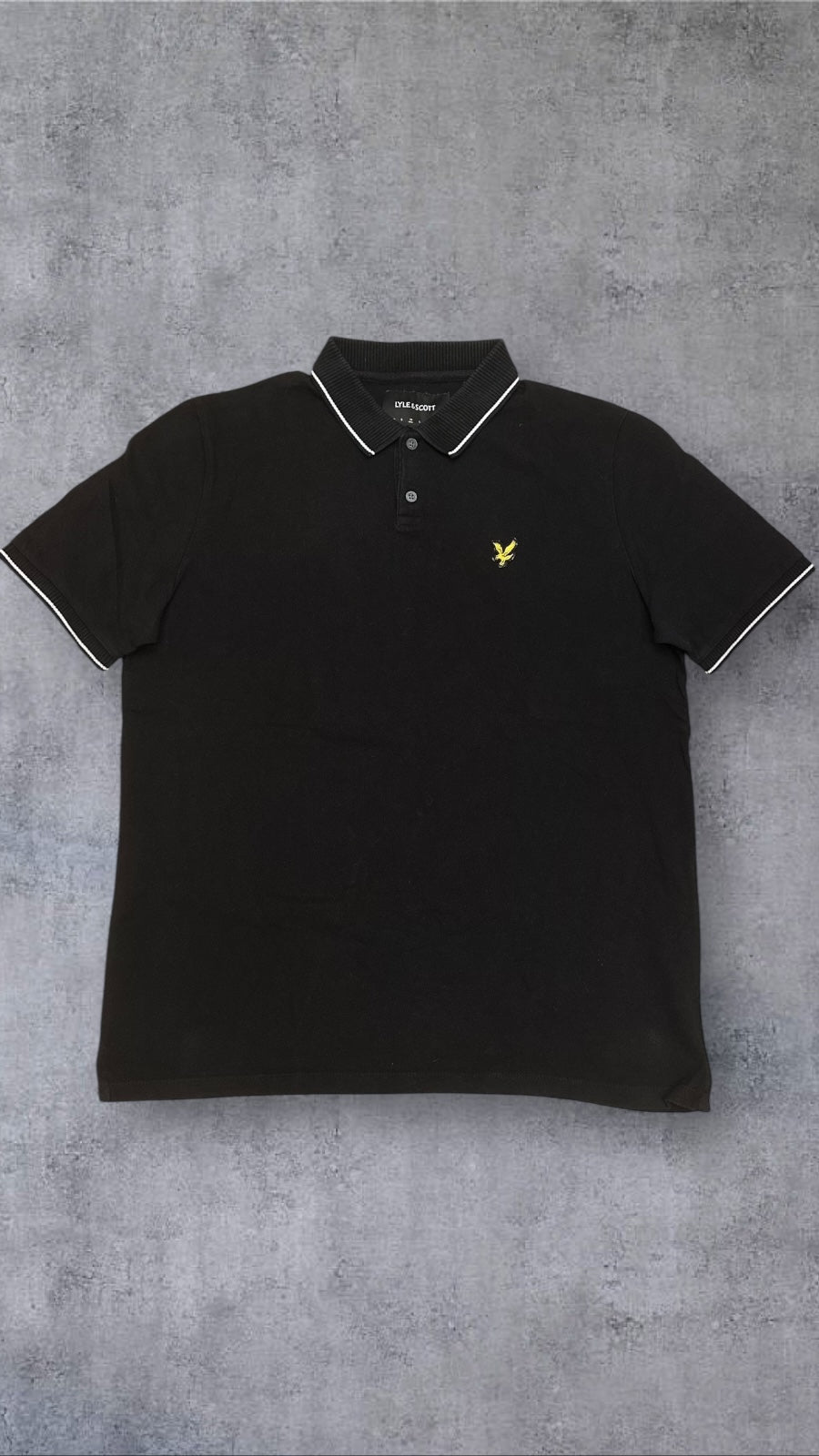 Lyle & Scott Polo Shirt Schwarz M