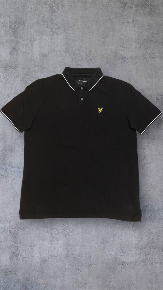 Lyle & Scott Polo Shirt Schwarz M