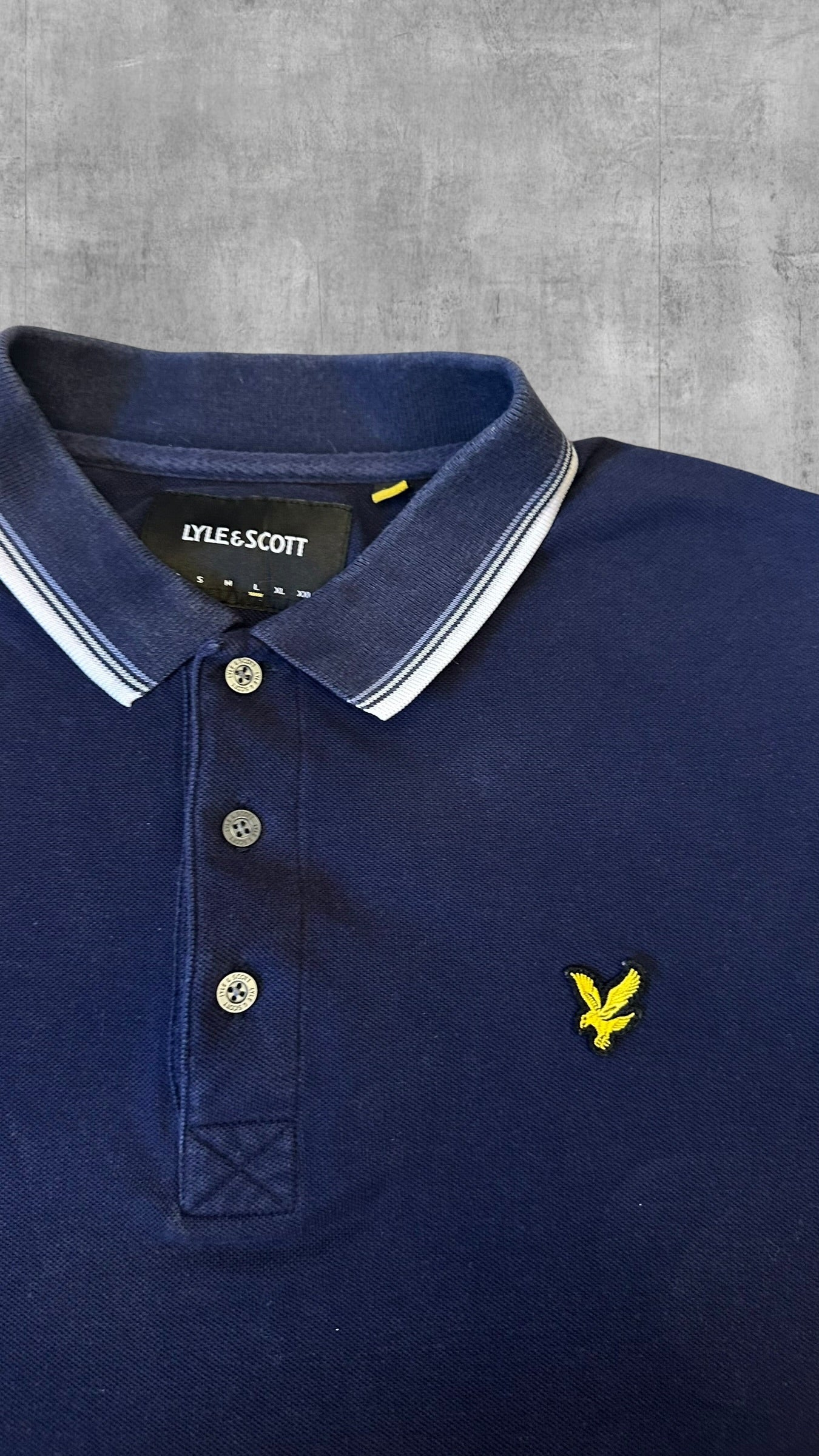 Lyle & Scott Polo Shirt Navy Blau L