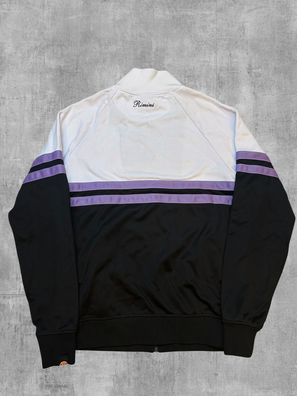 Ellesse Rimini Chaqueta de chándal Negro Blanco Morado L
