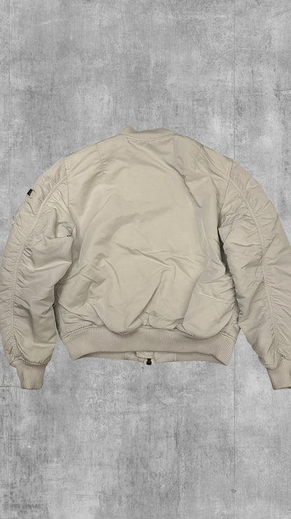 Alpha Industries Bomberjacke Weiß S