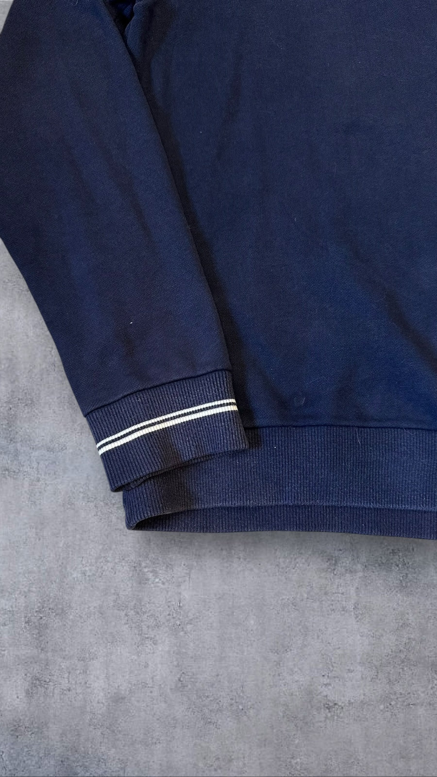 Fred Perry Sweatshirt Navy Blau M