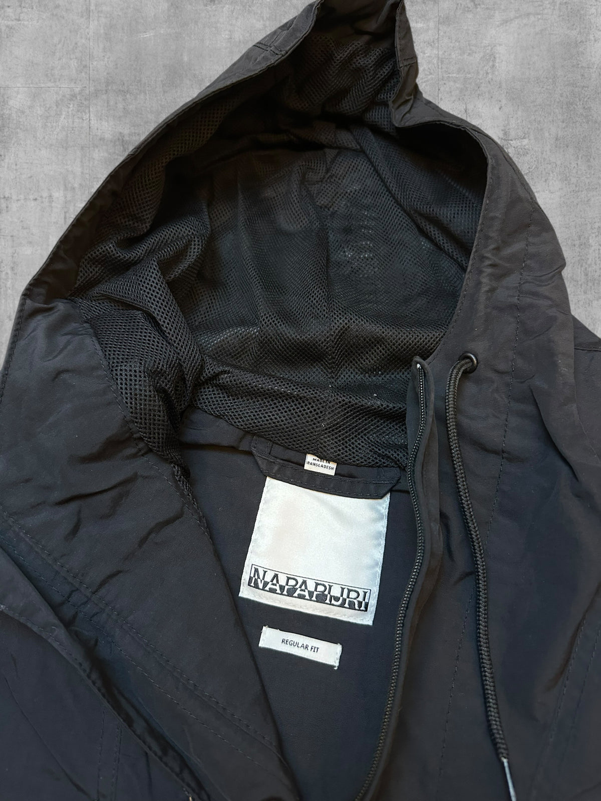 Napapijri Windbreaker Regenjacke Schwarz XS