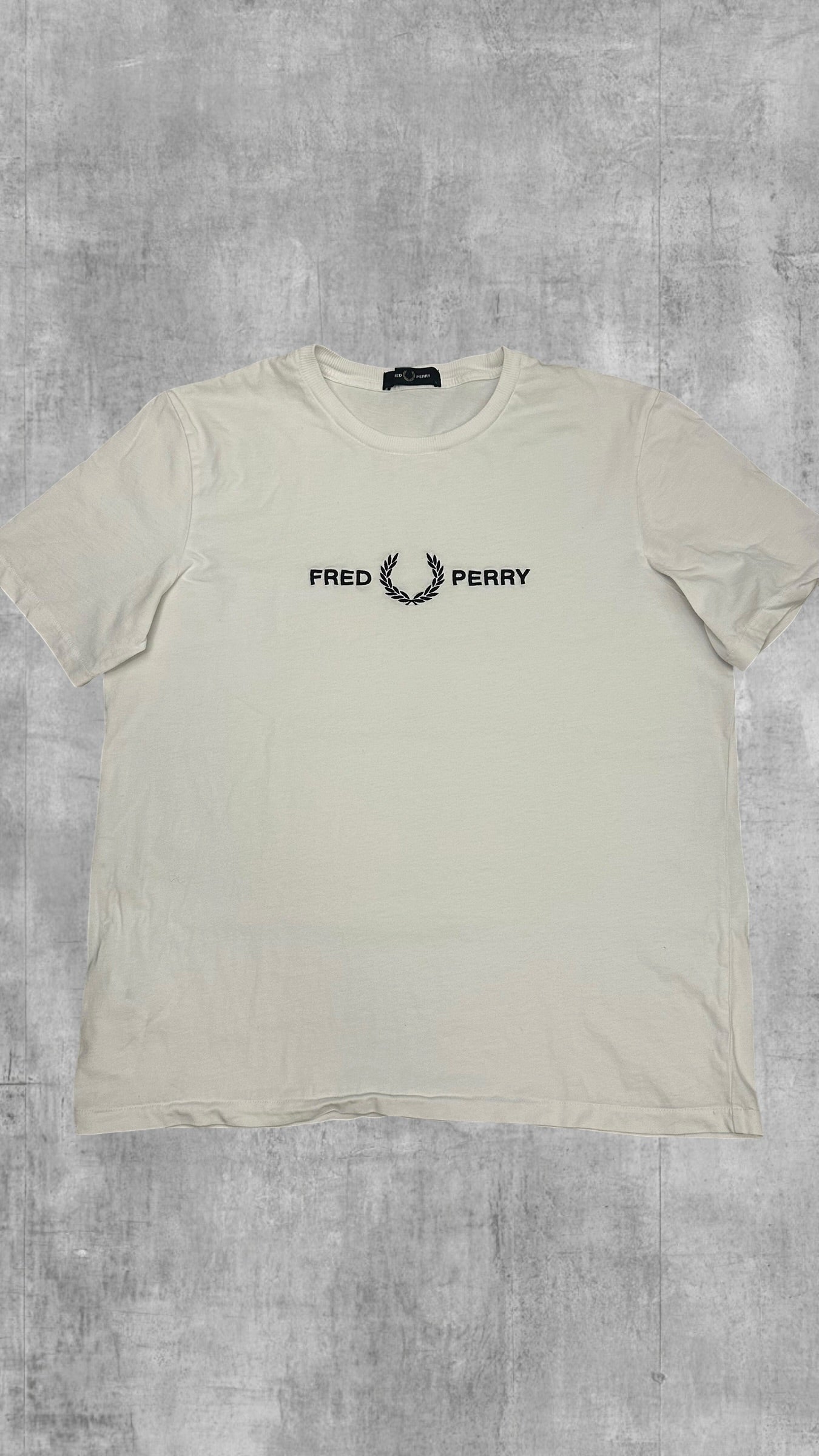 Fred Perry T-shirt Weiß L