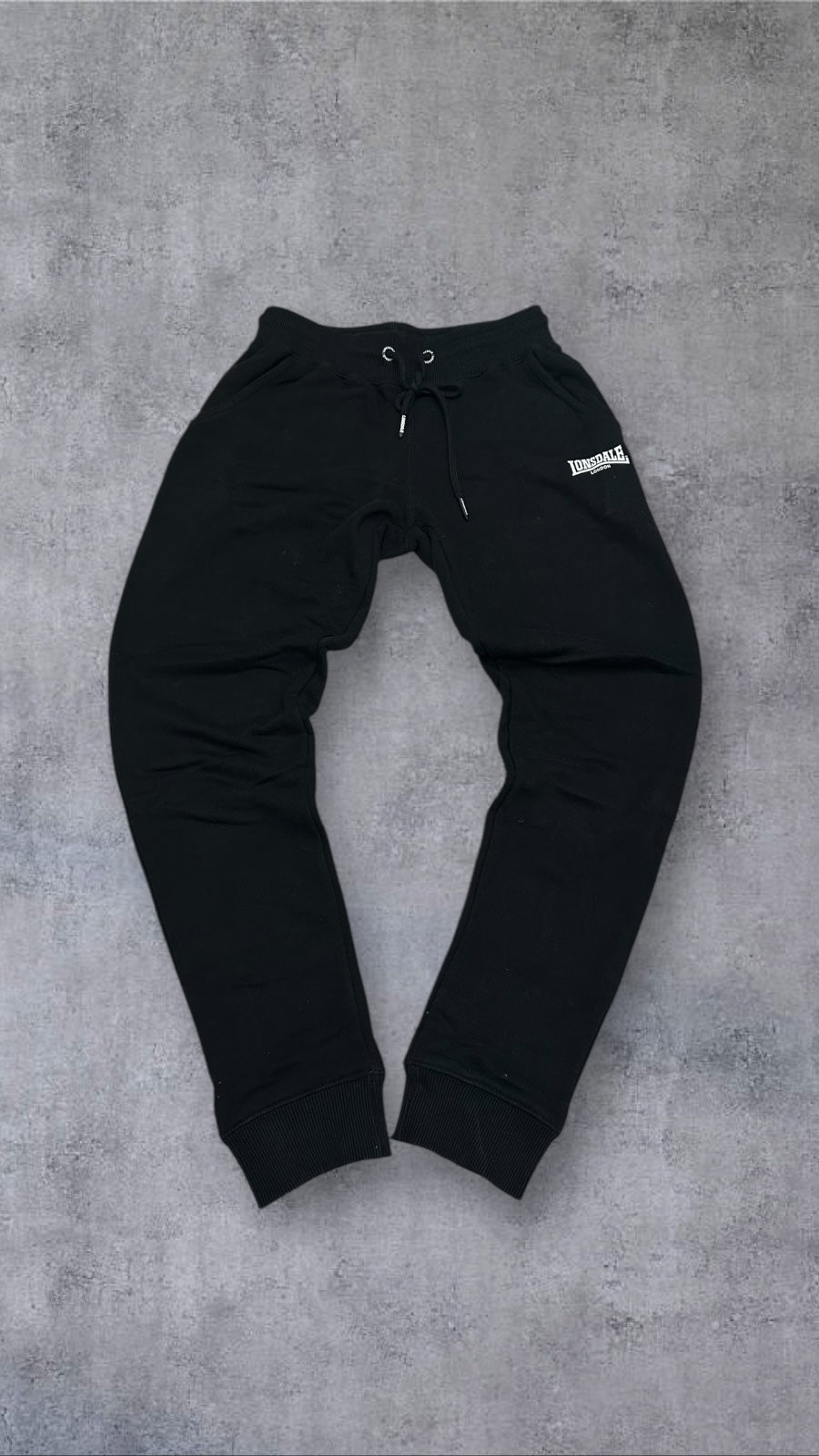 Lonsdale London Jogging Hose Schwarz S