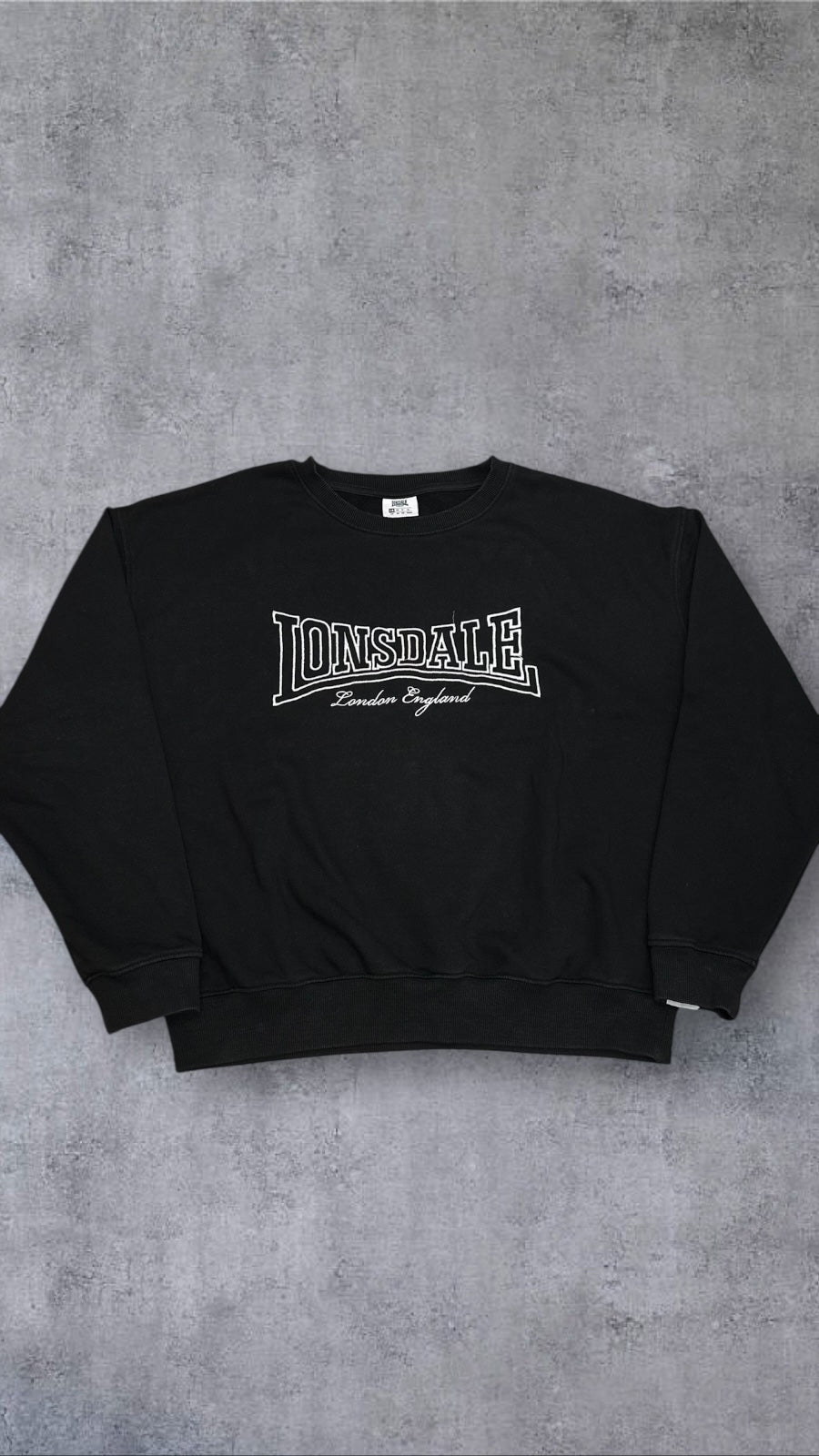 Londsdale London Sweatshirt Schwarz Damen XL