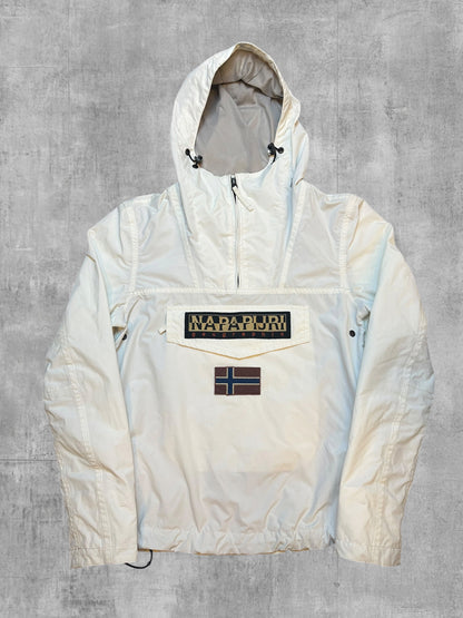 Napapijri Windbreaker Regenjacke Weiß XS