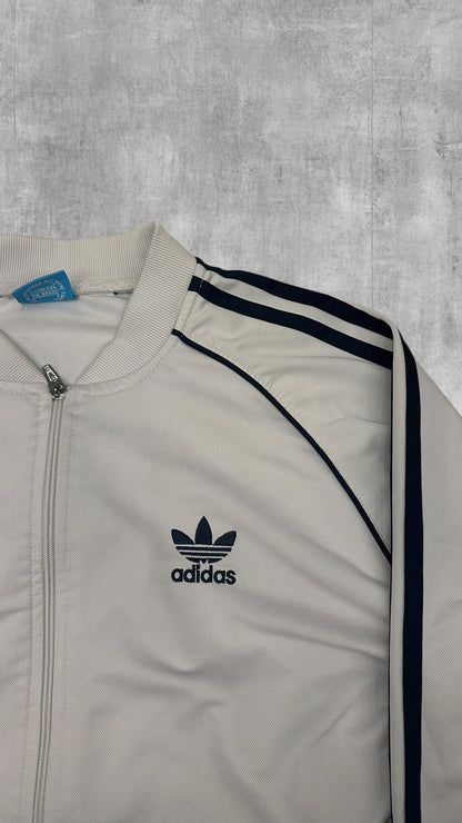 Adidas Firebird Trainingsjacke Weiß Schwarz XXL