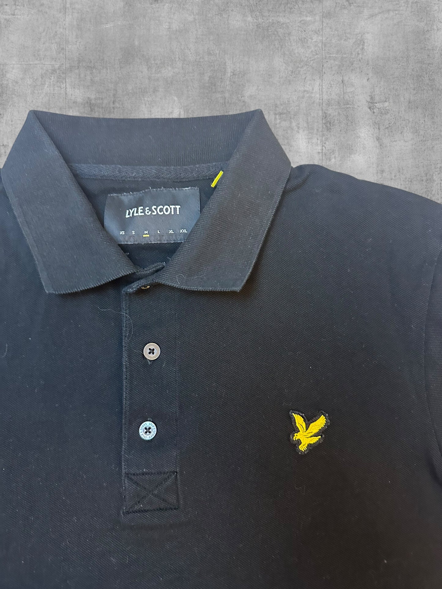 Lyle & Scott Polo Shirt Schwarz M