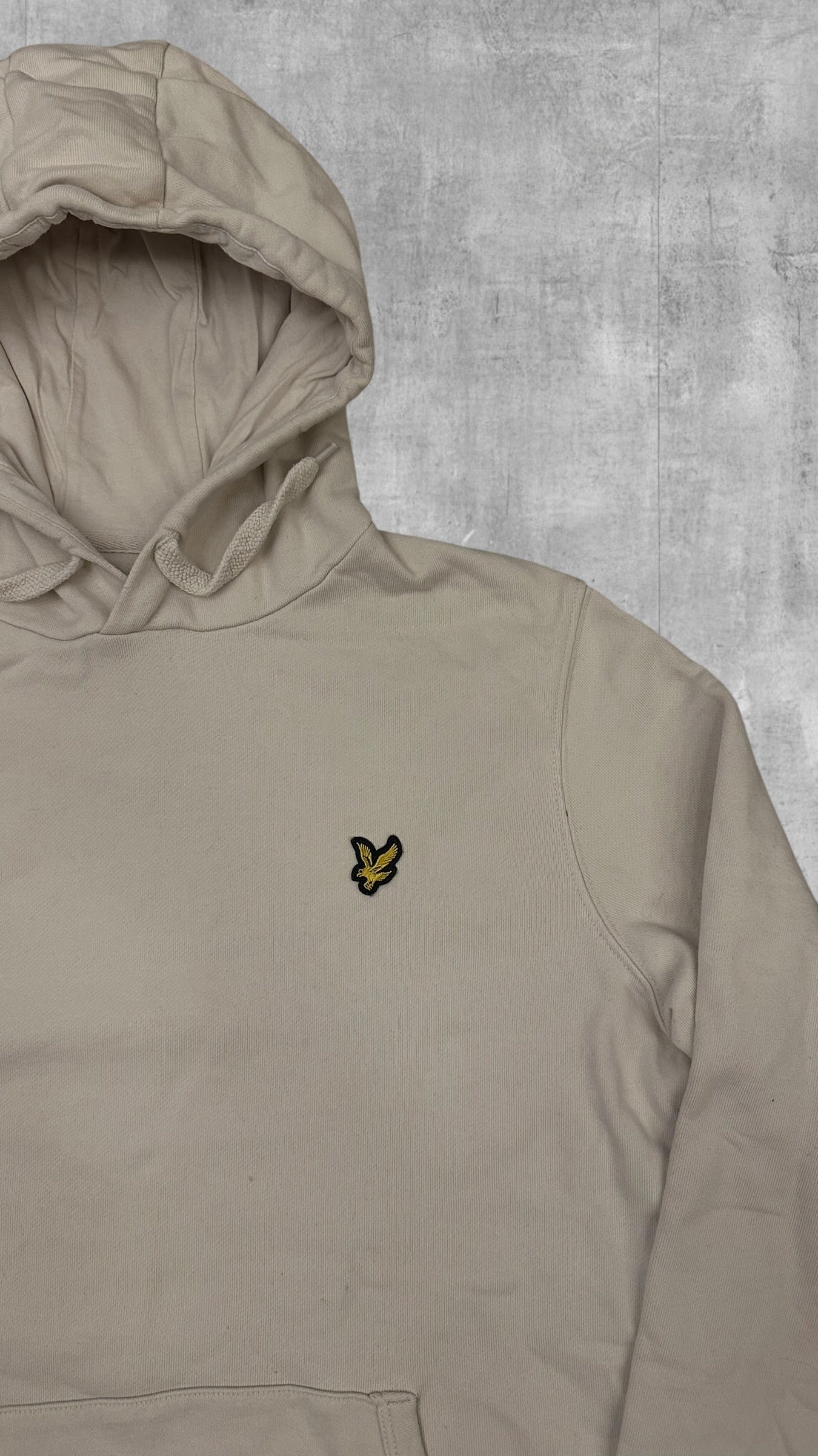 Lyle & Scott Pullover Hoodie Creme Weiß M