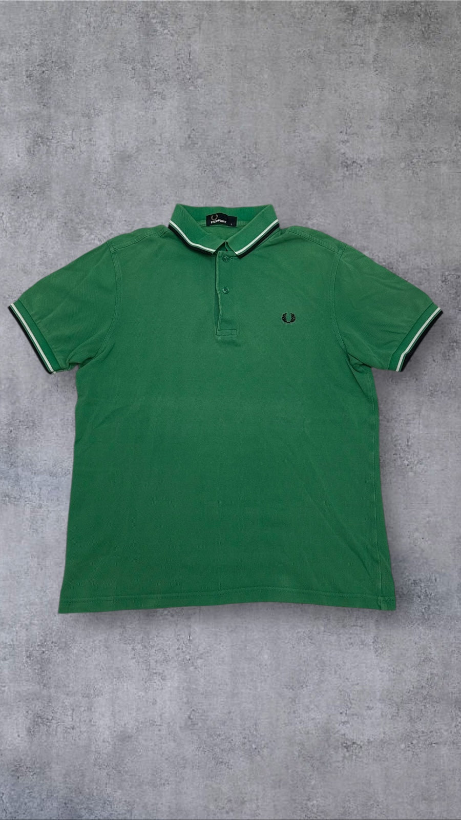 Fred Perry Polo Shirt Grün S